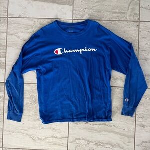 Champion Large Blue Longsleeve